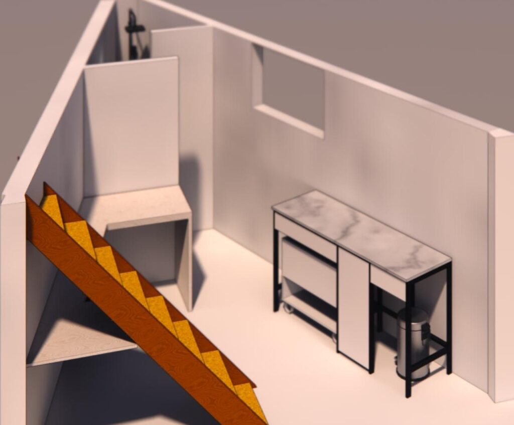 Estudio de diseño de casa de pueblo, Zaragoza